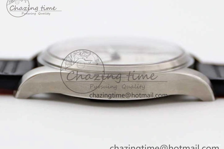 MIROTIME 0122 Vibrant Mark XVIII IW327001 SS M+F 1:1 Best Edition Black Dial on Black Leather Strap A 7055